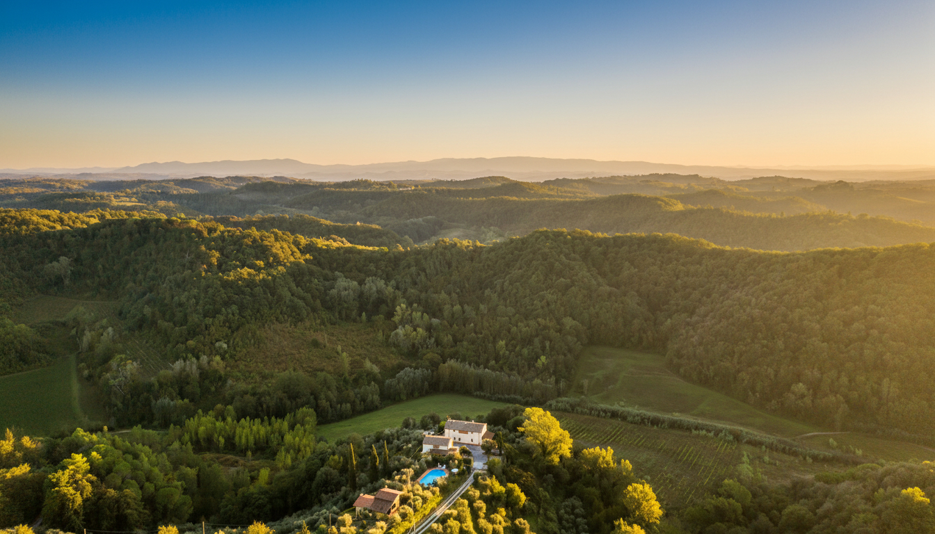 Villa Due Pini - Tramonto